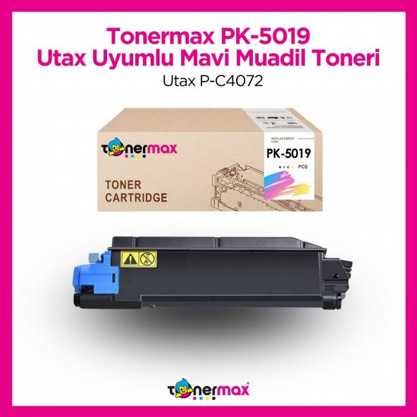 Utax PK-5019 Muadil Toner - Mavi / Utax P-C4072 ürün görseli 1
