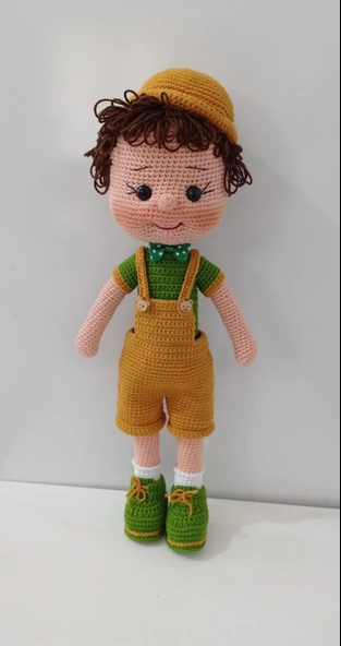 Mert Bebek Amigurumi Organik Oyuncak ürün görseli 1