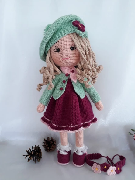 Rüya Bebek Amigurumi Organik Oyuncak ürün görseli 1