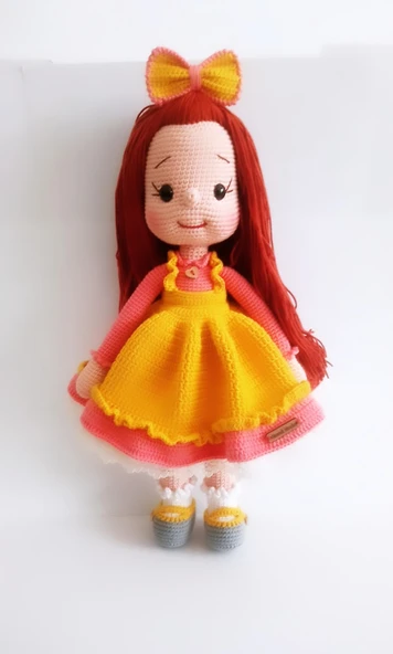 Cimcime Bebek Amigurumi Organik Oyuncak ürün görseli 1