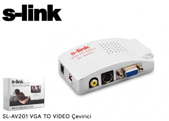 S-link SL-AV201 Vga To Video Converter ürün görseli 1