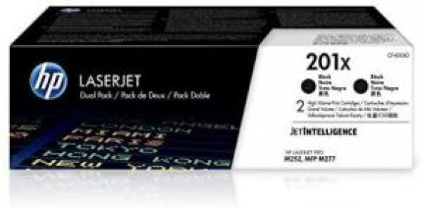 HP 201XD Black Siyah Çiftli Yüksek Kapasite 2.800 Sayfa Toner CF400XD ürün görseli 1