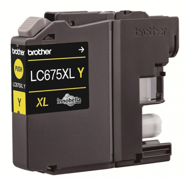 Brother LC675XLY Yellow Sarı 1.200 Sayfa Kartuş MFC-J2320-J2720 ürün görseli 1