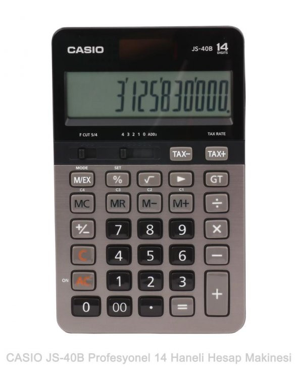 Casio JS-40B Profesyonel 14 Hane Masa Üstü Hesap Makinesi ürün görseli 1
