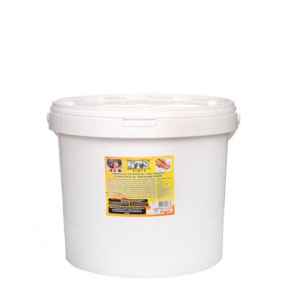 Dtx Kimya , Granüllü, Ponzalı, Kumlu Ve Talaşlı sanayi tipi el temizleme kremi 15 KG ürün görseli 1