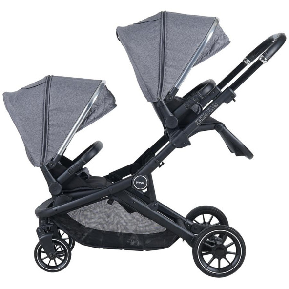 Prego İbiza Plus Bebek Arabası Gri - Resim 3
