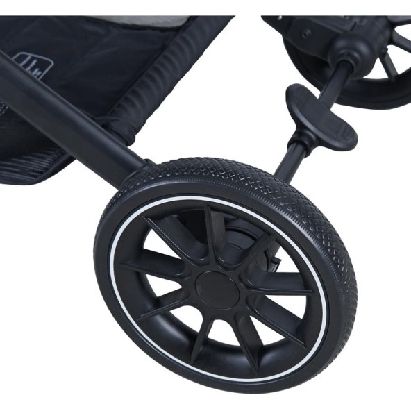 Prego İbiza Plus Bebek Arabası Gri - Resim 9