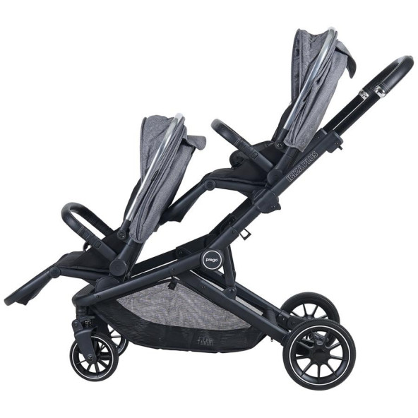 Prego İbiza Plus Bebek Arabası Gri - Resim 11