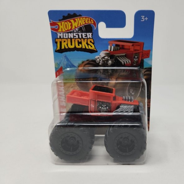 Mini Hot Wheels Monster Trucks BONE SHAKER 2022 Mattel ürün görseli 1