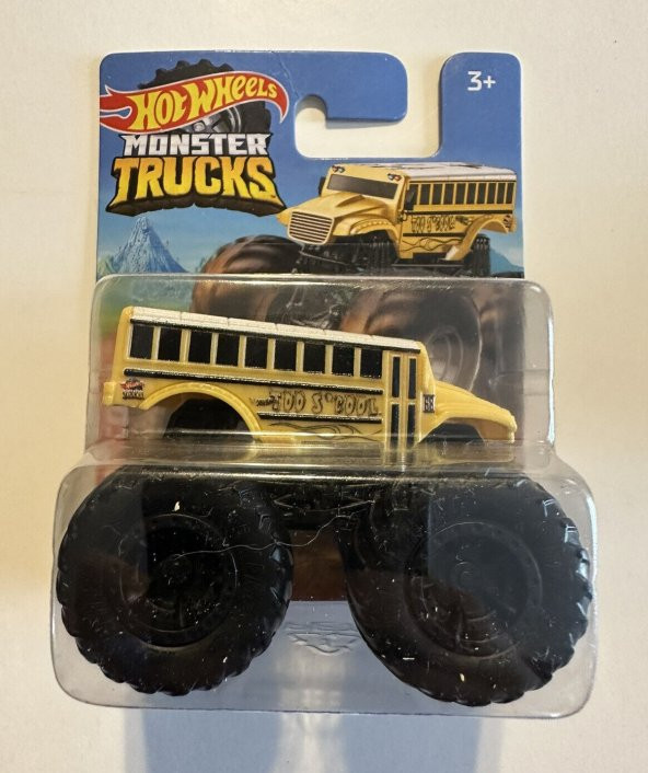Hot Wheels Monster Truck Mini Mattel 2022 Too Scool ürün görseli 1