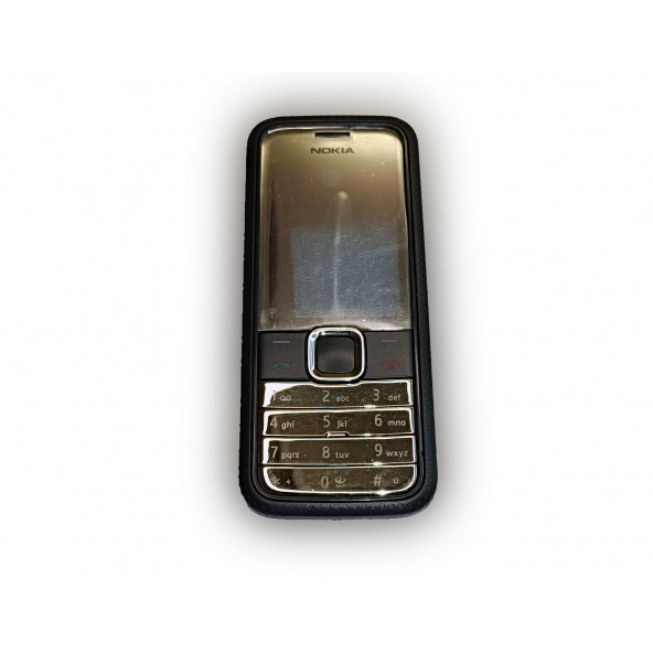 Nokia 7310c Kasa Kapak Tuş Takımı 7310 Supernove Uyumlu Lacivert Renk Orta Kasa Ön Kapak Arka Kapak Tuş Takımı ürün görseli 1