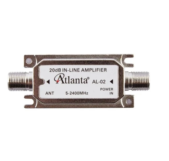 Atlanta AL-02 AL02 Sinyal Hat Yükseltici Güçlendirici Line Amplifier (20 dB) ürün görseli 1