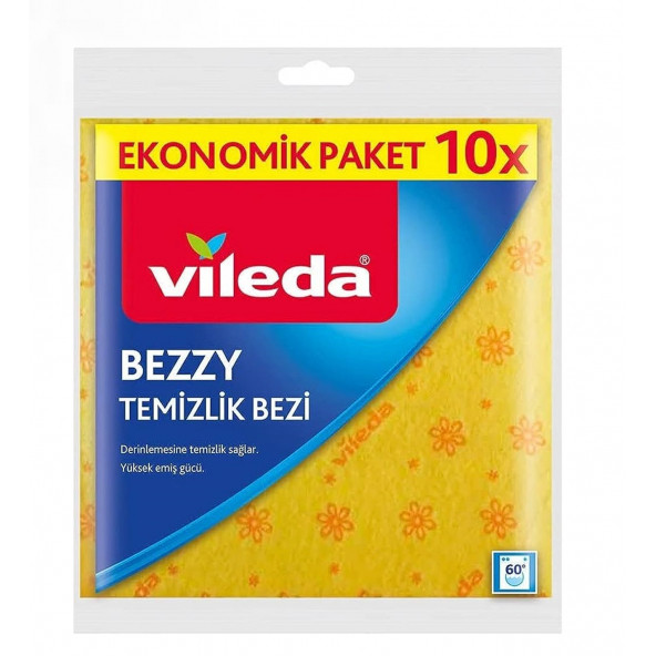 Vileda Bezzy Temizlik Bezi 10'lu Ekonomik Paket ürün görseli 1