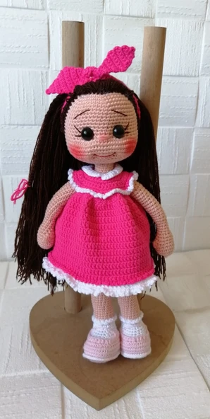Berrin Bebek Amigurumi Organik Oyuncak ürün görseli 1