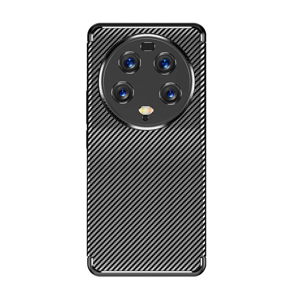 Gpack Xiaomi Mi 13 Ultra Kılıf Negro Karbon Görünümlü Şık Dizayn Silikon ürün görseli 1
