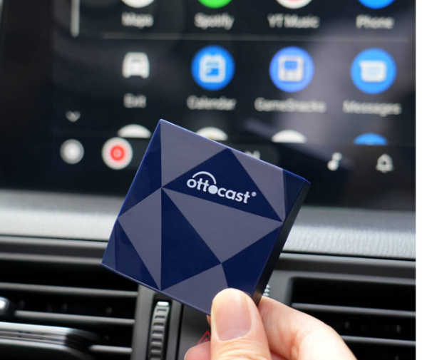 Ottocast OT-A2Air A2 Air Wireless Android Auto Kablosuz Araç Interface Bluetooth, Wi-Fi ürün görseli 1