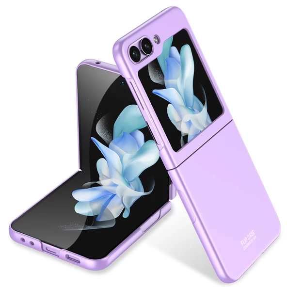 Smcase Samsung Galaxy Z Flip 5 Kılıf Kıpta Renkli Sert Pc Kapak ürün görseli 1