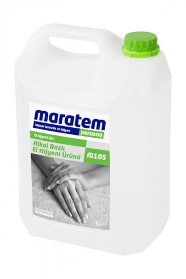 Ecz. Maratem M105 Alkol Bazlı Dezenfektan 5LT x 2 Adet ürün görseli 1