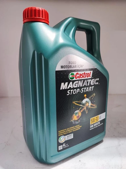 CASTROL MAGNATEC BENZİN+DİZEL 5W-30 A5 4LT ÜRETİM : 2024 ürün görseli 1
