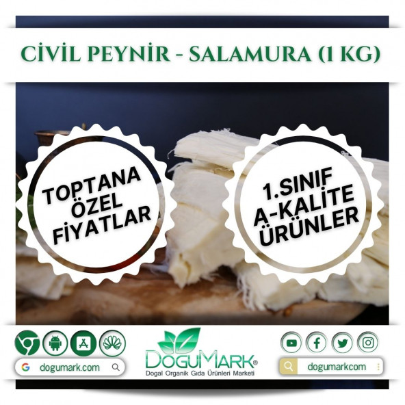 DoğuMark - Civil Peynir - Salamura (1 Kg) ürün görseli 1