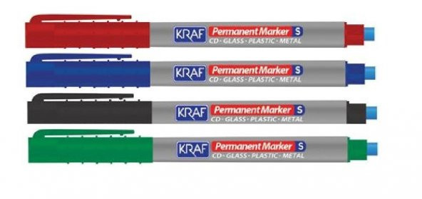 ASETATLI KALEM PERMANENT MARKER 270S SİLGİLİ 4LÜ ürün görseli 1