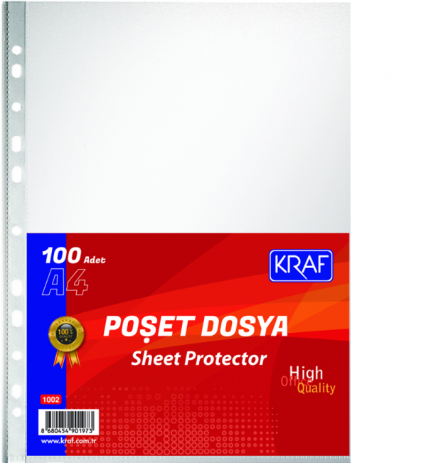 ŞEFFAF POŞET DOSYA 5 PAKET ürün görseli 1