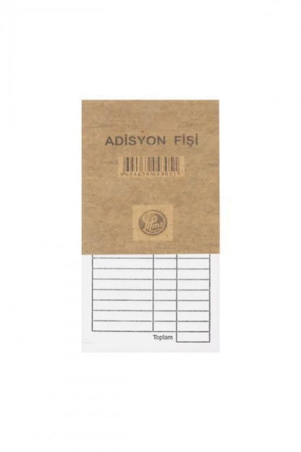 Adisyon Fişi ürün görseli 1