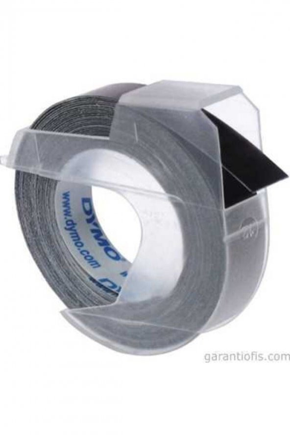 3d Kabartma Şerit Siyah 9mm X 3mt ürün görseli 1