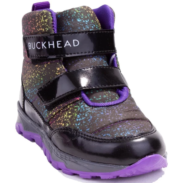 Buckhead 4183 Siyah Mor Snowshell Ortopedik Günlük Kız Çocuk Bot ürün görseli 1