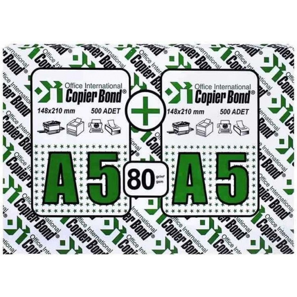 1 Koli Vege Copier Bond A5 Fotokopi Kağıdı ürün görseli 1