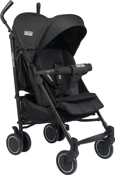 TommyBaby Luppo Black Tam Yatar Baston Bebek Arabası Puset ürün görseli 1