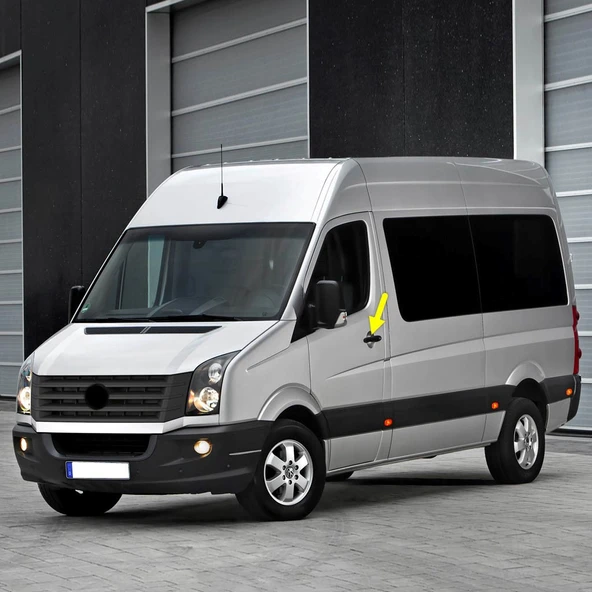VW Crafter 2006-2016 Sol Ön Kapı Dış Açma Kolu 2E0837205C ürün görseli 1