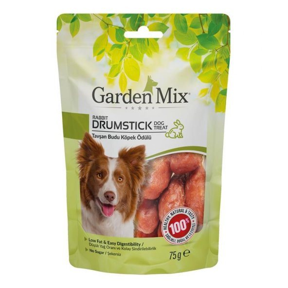 Garden Mix Tavşan Budu Köpek Ödülü 75 Gr ürün görseli 1