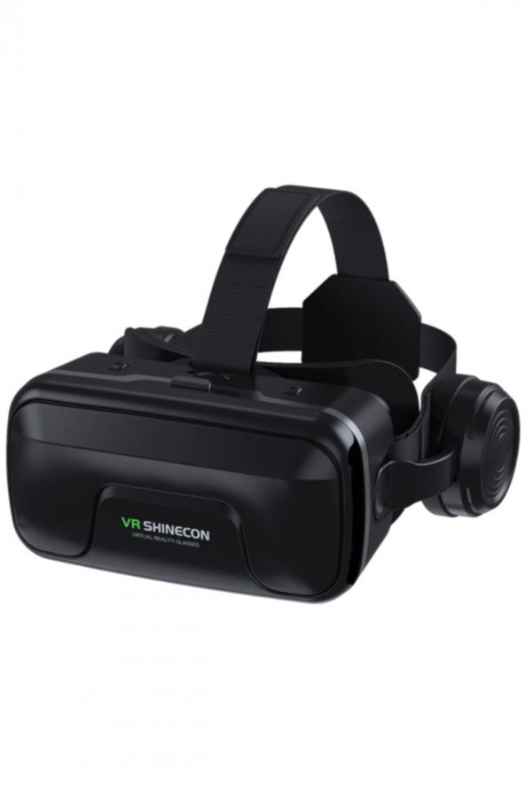 Vr Shinecon Sanal Gerçeklik Gözlüğü Kulaklıklı 3d Vr Filmler Video Oyunları Tüm Telefonlara Uyumlu ürün görseli 1