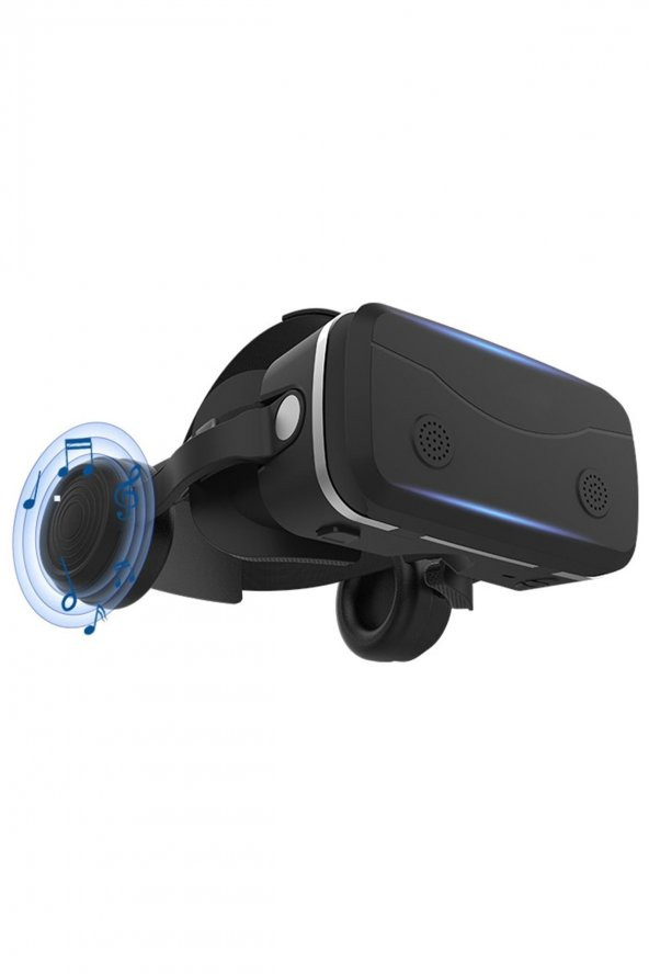Vr Shinecon Scg15e Sanal Gerçeklik Gözlükleri 4.7-7 Inç Cep Telefonları Için Stereo Kulaklıklı - Siyah ürün görseli 1