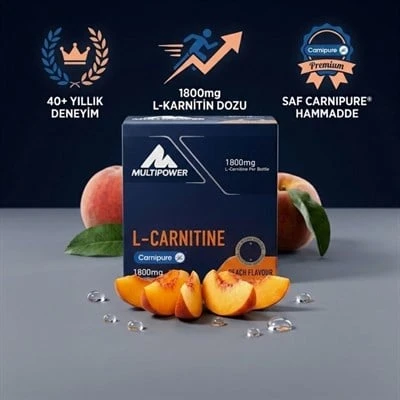 Multipower L-Carnitine Liquid 1800 Mg 20 Ampul - Resim 2