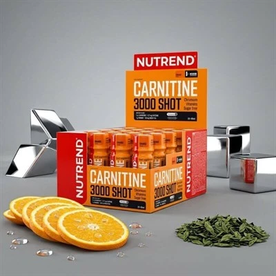 Nutrend L-Carnitine 3000 mg 20 Ampül - Resim 3