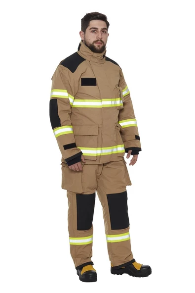 GOLD İTFAYECİ ELBİSESİ CEKET VE PANTOLON ARFF ürün görseli 1