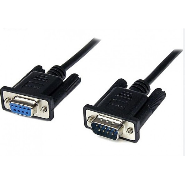 RS232 - Seri Port - 9 Pin Dişi - Erkek Kablo 1 Metre ürün görseli 1