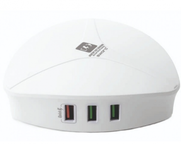 Sword 6 USB 40 Watt Masa Üstü Adaptör Beyaz ürün görseli 1