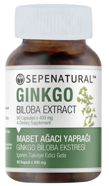 SPN  GINKGO BILOBA 90 KAPSUL X 400MG ürün görseli 1
