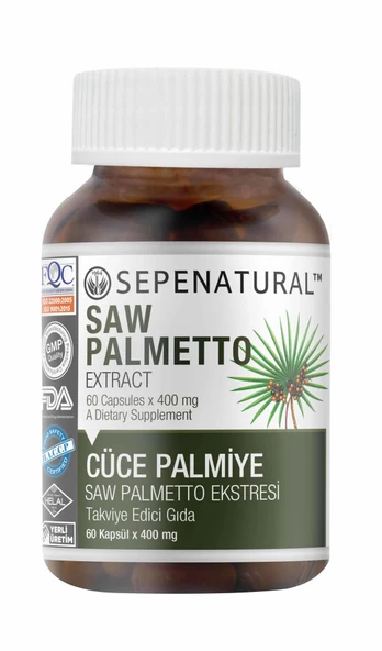 SPN  SAW PALMETTO 60 KAPSUL X 400MG ürün görseli 1
