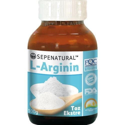 Analizli Saf L-Arginine Toz L-Arjinin 100 gr Pure Arginin Powder ürün görseli 1