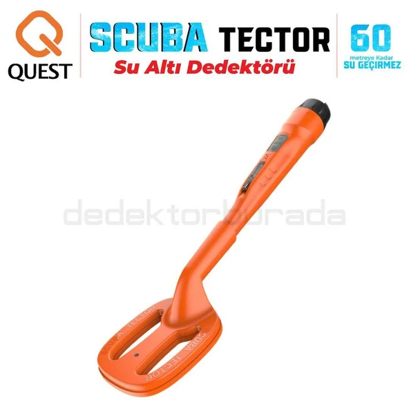 Scuba Tector Su Altı Dedektörü  - Turuncu ürün görseli 1
