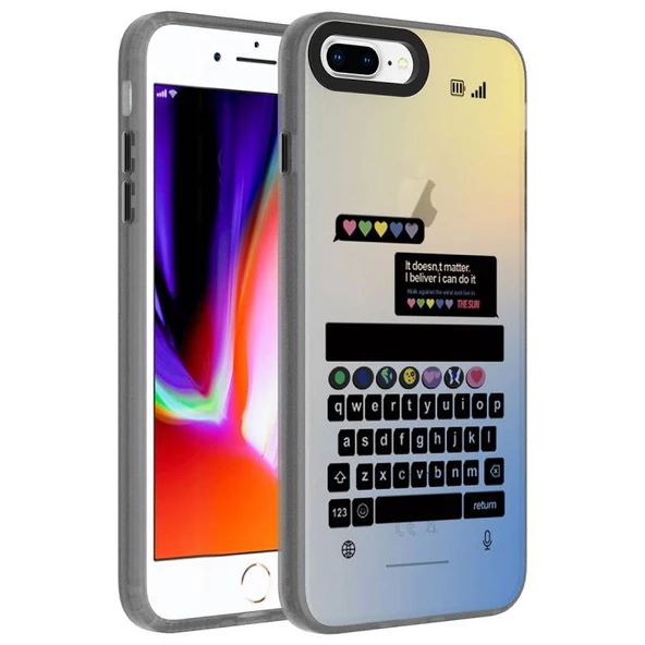 Smcase Apple iPhone 7 Plus Kılıf Dragon Serisi Desenli Sert Kapak ürün görseli 1