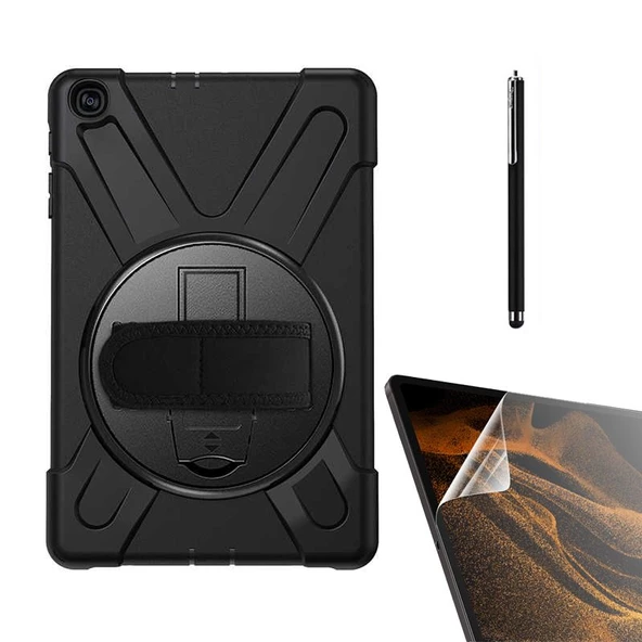 Smcase Apple iPad Mini 2 3 Kılıf Tablet Tank Koruma Defender Standlı df11  Nano  Kalem ürün görseli 1