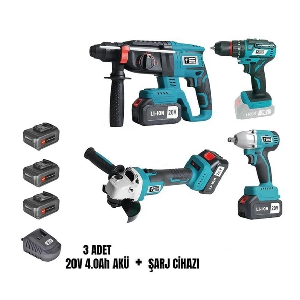 Catpower 4'lü Set Kömürsüz 1380 ürün görseli 1