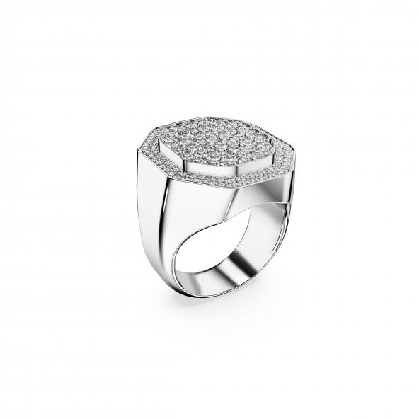 5651380 Swarovski Yüzük Dextera:Ring Signet Cre/Rhs 58 ürün görseli 1