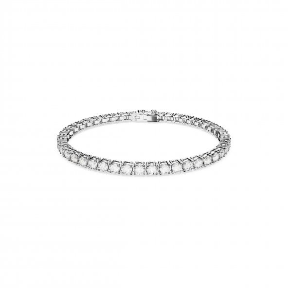 5648938 Swarovski Bilezik Re Matrix:Bracelet S Whi/Rhs L ürün görseli 1