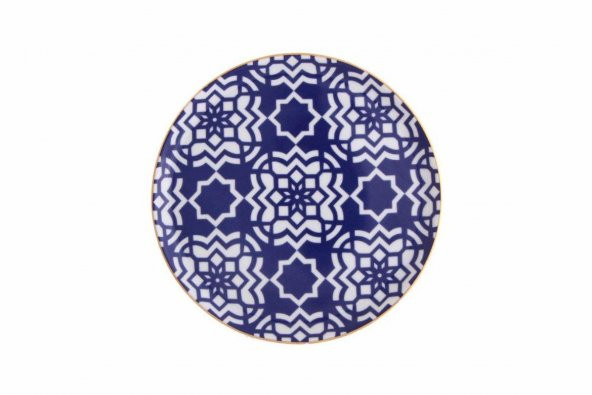 Porland Morocco Desen7 Mor Düz Tabak 20 cm 04A+P019264 ürün görseli 1